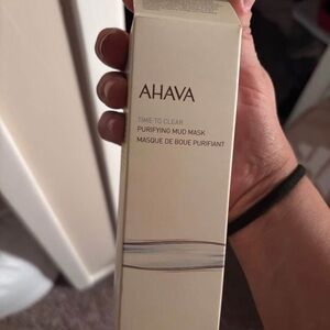 AHAVA Time to Clear Mud Mask in Cream Box